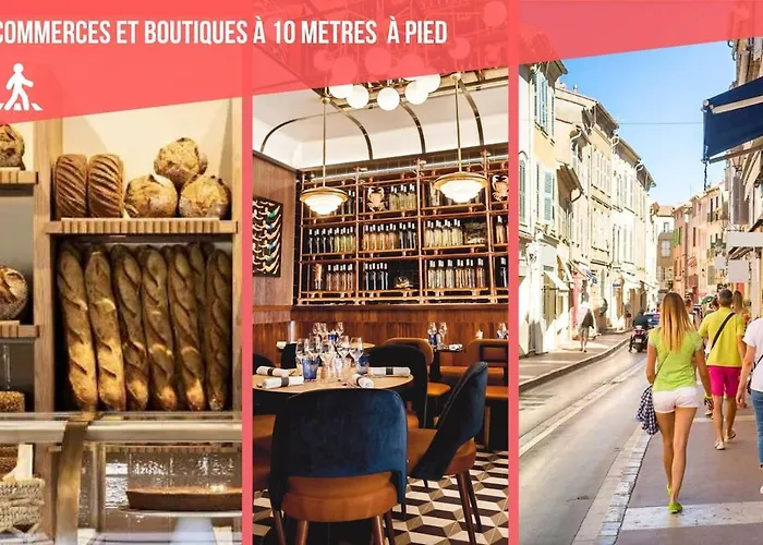 Apartman Cosy - Climatise - 2 Pas Du Port - Place Aux Herbes