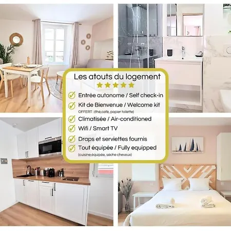 アパート Cosy - Climatise - 2 Pas Du Port - Place Aux Herbes サントロペ