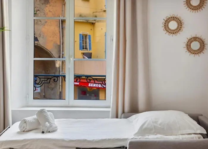 Apartment Cosy - Climatise - 2 Pas Du Port - Place Aux Herbes *