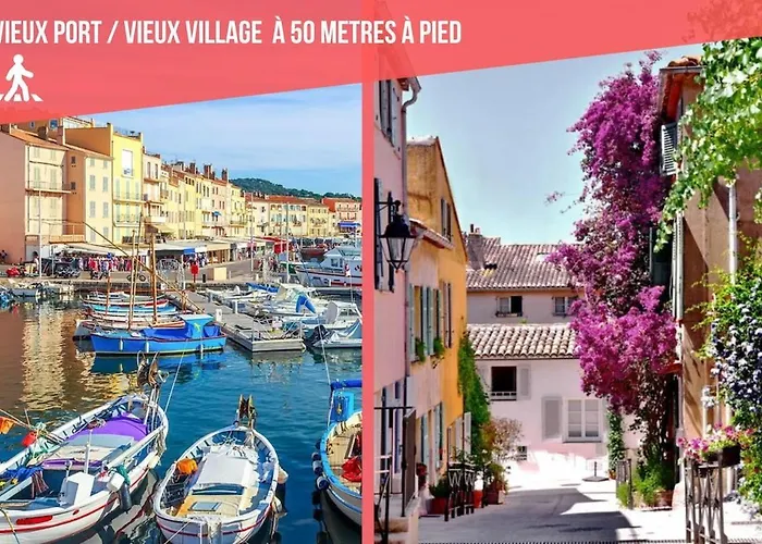 Cosy - Climatisé - 2 Pas Du Port - Place Aux Herbes Appartamento Saint-Tropez